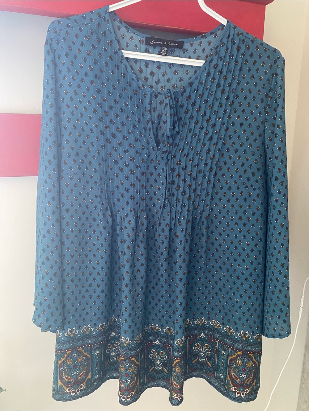 Jasmine & Juliana Patterned Blouse Boho Shirt Ladies Clothes